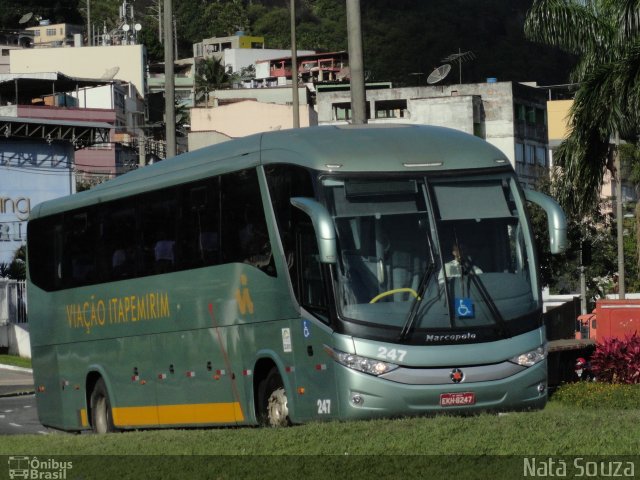 Viação Itapemirim 247 na cidade de Vitória, Espírito Santo, Brasil, por Natã  Souza. Número da foto: #2114114.