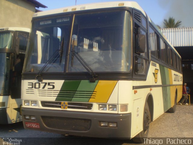 Empresa Gontijo de Transportes 3075 na cidade de Januária, Minas Gerais, Brasil, por Thiago  Pacheco. ID da foto: 2115008.