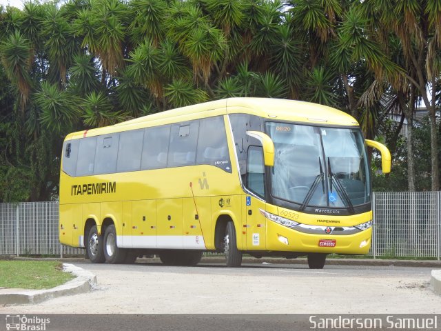 Viação Itapemirim 60523 na cidade de Curitiba, Paraná, Brasil, por Sanderson Samuel. Número da foto: #2114990.