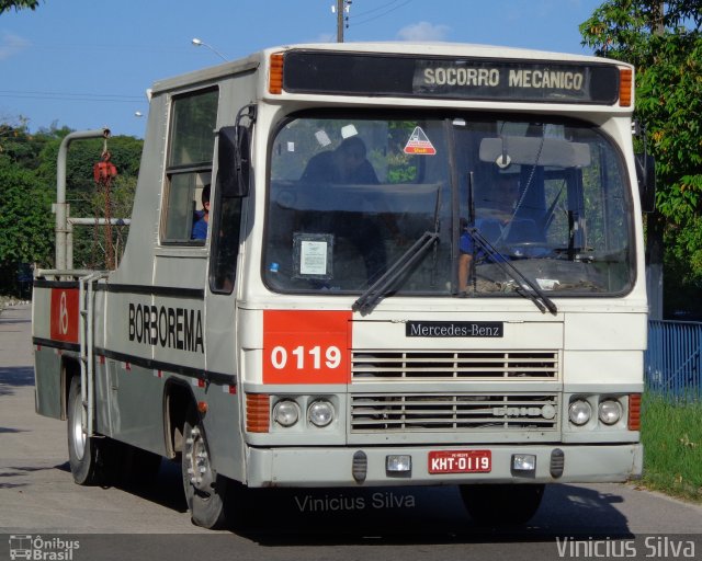 Borborema Imperial Transportes 0119 na cidade de Recife, Pernambuco, Brasil, por Vinicius Silva. ID da foto: 2116565.