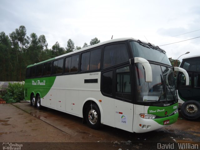 Auto Viação Vital Brazil 9302 na cidade de Campanha, Minas Gerais, Brasil, por David  Willian. ID da foto: 2115973.