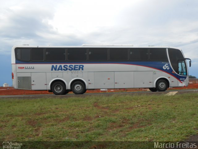 Viação Nasser 3235 na cidade de Ribeirão Preto, São Paulo, Brasil, por Marcio Freitas. Número da foto: #2116147.