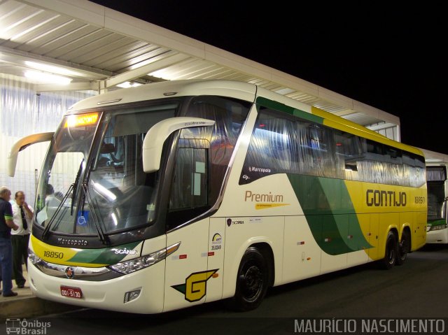 Empresa Gontijo de Transportes 18850 - Estação José Cândido na cidade de Belo Horizonte, Minas Gerais, Brasil, por Maurício Nascimento. ID da foto: 2116039.