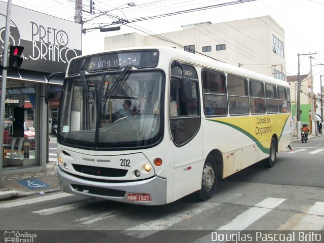 ABC Transportes Coletivos - Cidade de Caçapava 202 na cidade de Caçapava, São Paulo, Brasil, por Douglas Pascoal Brito. Número da foto: #2116745.