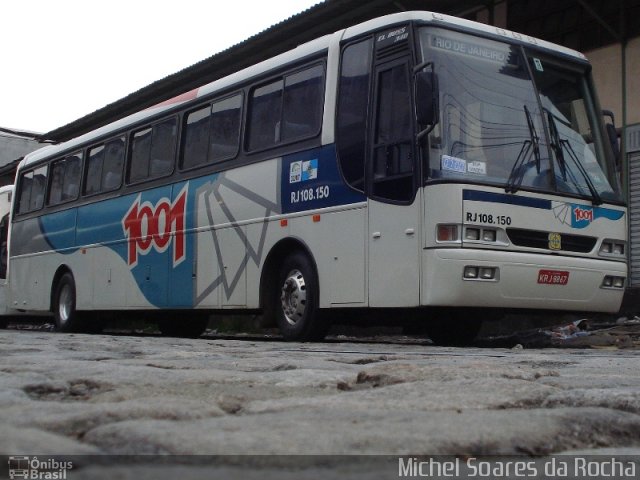 Auto Viação 1001 RJ 108.150 na cidade de Rio de Janeiro, Rio de Janeiro, Brasil, por Michel Soares da Rocha. ID da foto: 2116934.