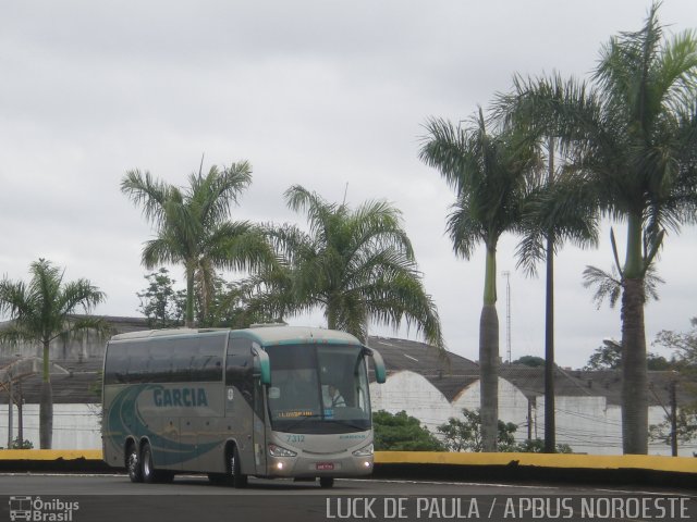 Viação Garcia 7312 na cidade de Londrina, Paraná, Brasil, por Luis de Ricado Brito. ID da foto: 2118654.