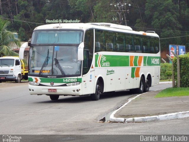 Cia. São Geraldo de Viação 14280 na cidade de Ilhéus, Bahia, Brasil, por Daniel  Machado. Número da foto: #2118334.