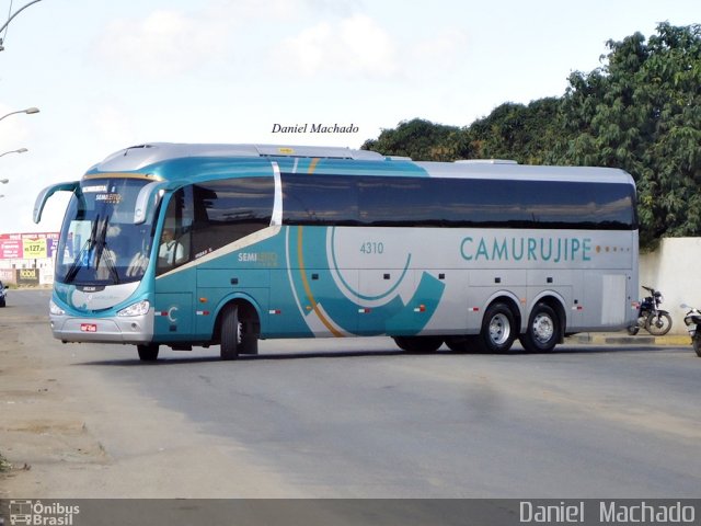 Auto Viação Camurujipe 4310 na cidade de Vitória da Conquista, Bahia, Brasil, por Daniel  Machado. ID da foto: 2118664.