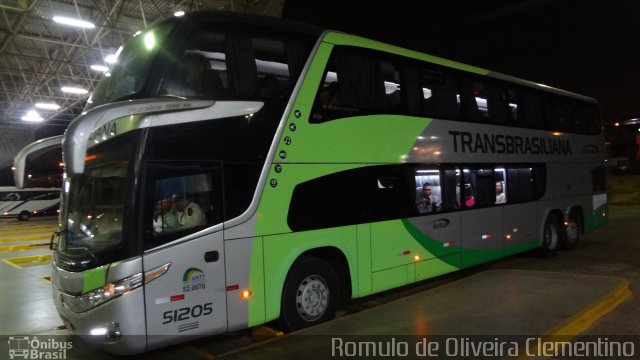 Transbrasiliana Transportes e Turismo 51205 na cidade de São Luís, Maranhão, Brasil, por Romulo de Oliveira Clementino. Número da foto: #2117474.