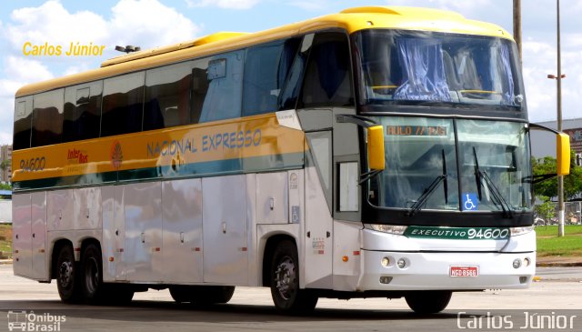 Nacional Expresso 94600 na cidade de Goiânia, Goiás, Brasil, por Carlos Júnior. ID da foto: 2118585.