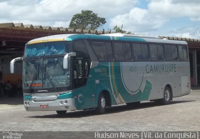 Auto Viação Camurujipe 4017 na cidade de Vitória da Conquista, Bahia, Brasil, por Hudson Neves. Número da foto: #2120580.