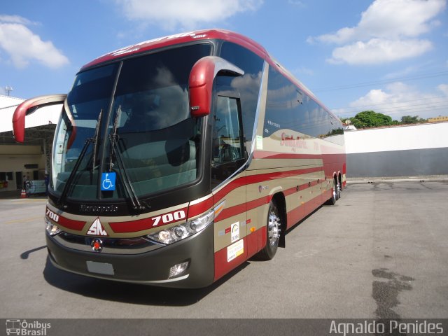 Santa Maria Fretamento e Turismo > Transportes Santa Maria(SP) 700 na cidade de São Bernardo do Campo, São Paulo, Brasil, por Agnaldo Penides. Número da foto: #2119143.
