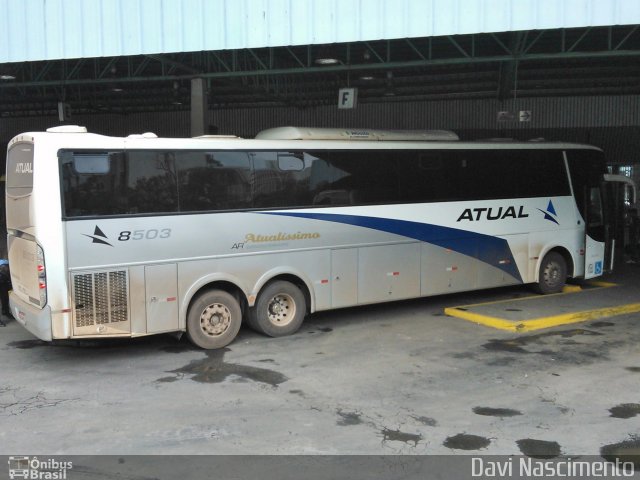 Cia Atual 8503 na cidade de Conselheiro Lafaiete, Minas Gerais, Brasil, por Davi Nascimento. Número da foto: #2120511.