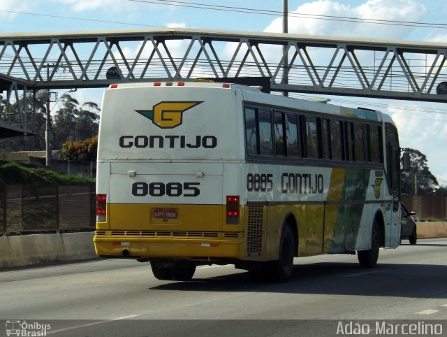 Empresa Gontijo de Transportes 8885 na cidade de Belo Horizonte, Minas Gerais, Brasil, por Adão Raimundo Marcelino. ID da foto: 2120686.