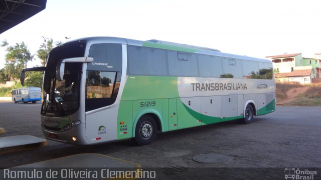 Transbrasiliana Transportes e Turismo 51219 na cidade de São Luís, Maranhão, Brasil, por Romulo de Oliveira Clementino. Número da foto: #2119028.
