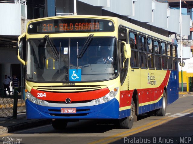 Circular Santa Luzia > Protetora Transportes 284 na cidade de São José do Rio Preto, São Paulo, Brasil, por Cristiano Soares da Silva. Número da foto: #2120220.