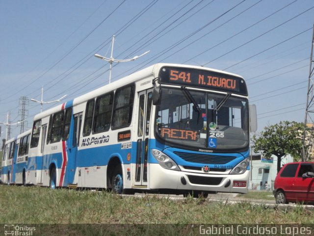 Viação Nossa Senhora da Penha RJ 188.139 na cidade de Nova Iguaçu, Rio de Janeiro, Brasil, por Gabriel Cardoso Lopes. ID da foto: 2120556.