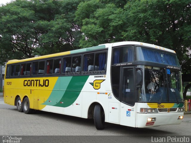 Empresa Gontijo de Transportes 11210 na cidade de São Paulo, São Paulo, Brasil, por Luan Peixoto. Número da foto: #2086115.