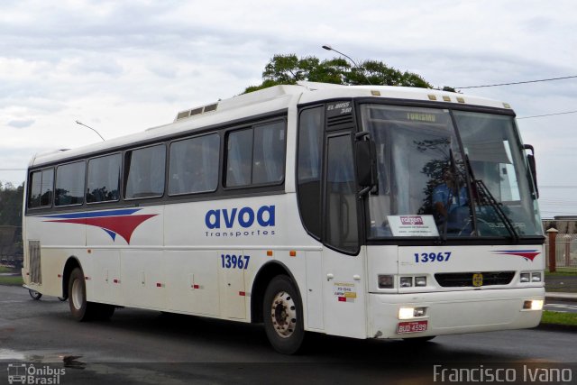 AVOA - Auto Viação Ourinhos Assis 13967 na cidade de Assis, São Paulo, Brasil, por Francisco Ivano. ID da foto: 2086859.