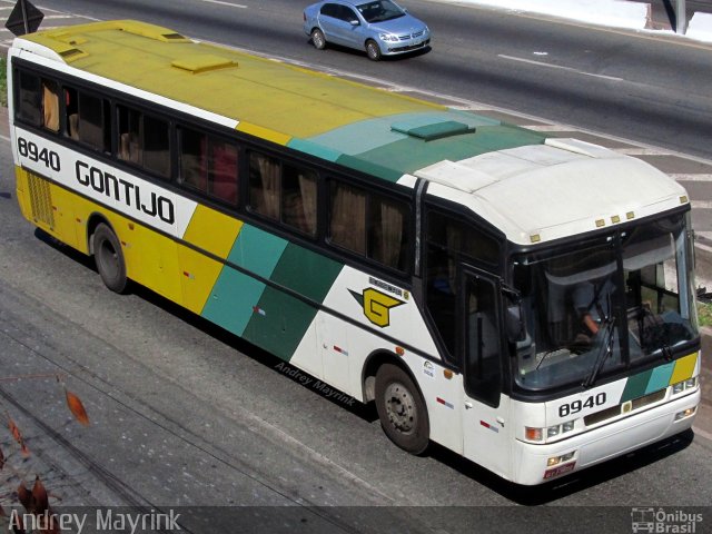 Empresa Gontijo de Transportes 8940 na cidade de Belo Horizonte, Minas Gerais, Brasil, por Andrey Gustavo. ID da foto: 2086764.