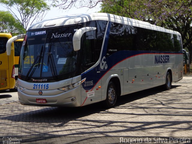Viação Nasser 211115 na cidade de São Paulo, São Paulo, Brasil, por Rogério da Silva Pereira. Número da foto: #2086522.