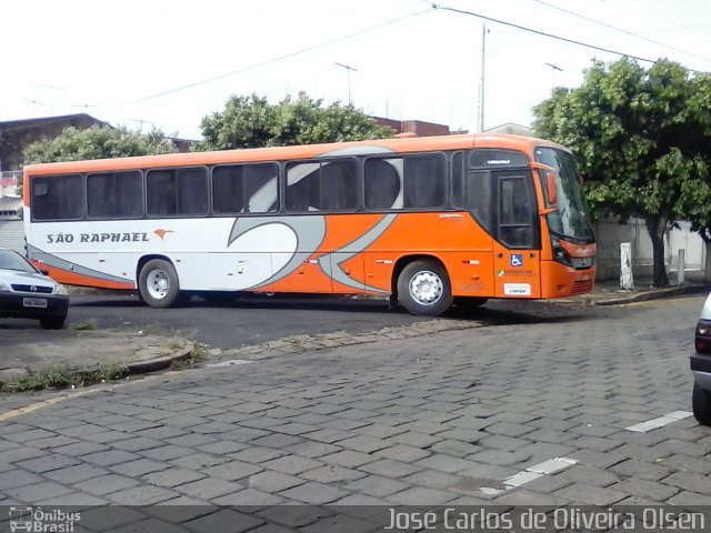 Viação São Raphael 5600 na cidade de Mirassol, São Paulo, Brasil, por José Carlos de Oliveira Olsen. Número da foto: #2087142.