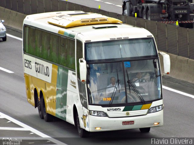 Empresa Gontijo de Transportes 12585 na cidade de Aparecida, São Paulo, Brasil, por Flávio Oliveira. ID da foto: 2086723.