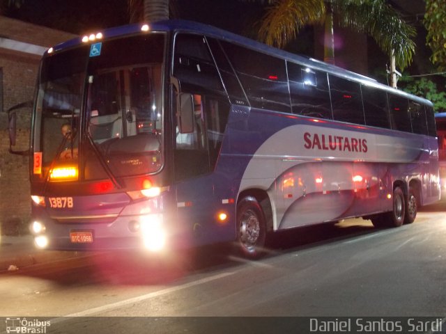 Viação Salutaris e Turismo 13878 na cidade de Aparecida, São Paulo, Brasil, por Daniel Santos Sardi. Número da foto: #2122815.