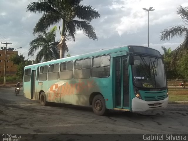 Solaris Transportes 100 na cidade de Montes Claros, Minas Gerais, Brasil, por Gabriel Silveira. Número da foto: #2121284.