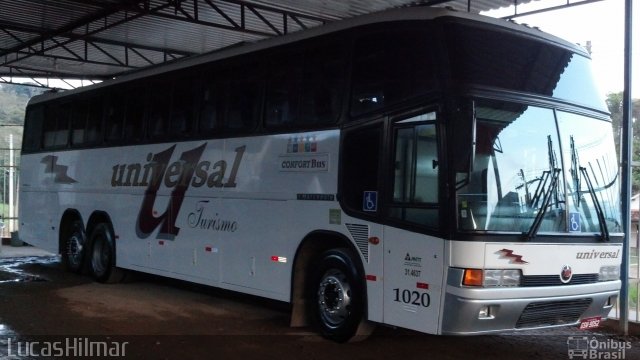Universal Turismo 1020 na cidade de Lagoa Dourada, Minas Gerais, Brasil, por Jose Hilmar. Número da foto: #2123005.
