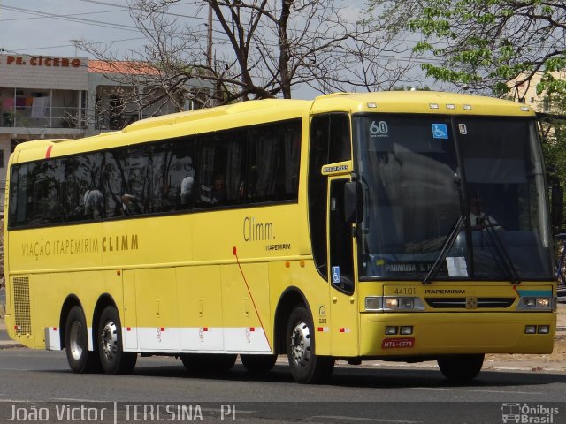 Viação Itapemirim 44101 na cidade de Teresina, Piauí, Brasil, por João Victor. ID da foto: 2125203.