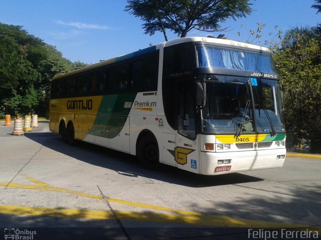 Empresa Gontijo de Transportes 11465 na cidade de São Paulo, São Paulo, Brasil, por Felipe da Silva Ferreira. ID da foto: 2124990.