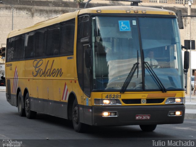 Viação Itapemirim 45281 na cidade de Rio de Janeiro, Rio de Janeiro, Brasil, por Tulio Machado. ID da foto: 2123828.