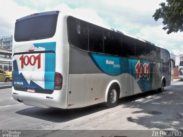 Auto Viação 1001 RJ 108.518 na cidade de Rio de Janeiro, Rio de Janeiro, Brasil, por Zé Ricardo Reis. ID da foto: 2124538.