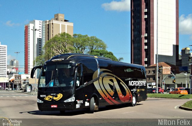 Expresso Nordeste 5070 na cidade de Curitiba, Paraná, Brasil, por Nilton Félix da Silva. Número da foto: #2123683.