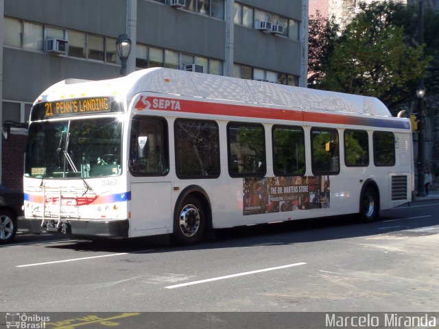 SEPTA - Southeastern Pennsylvania Transportation Autority 8467 na cidade de , por Marcelo Sousa de Miranda Júnior. Número da foto: #2124790.