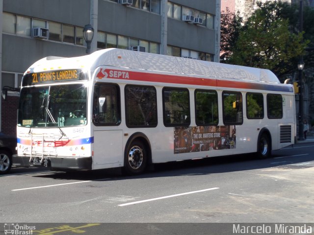 SEPTA - Southeastern Pennsylvania Transportation Autority 8467 na cidade de , por Marcelo Sousa de Miranda Júnior. ID da foto: 2124790.