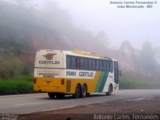 Empresa Gontijo de Transportes 15060 na cidade de João Monlevade, Minas Gerais, Brasil, por Antonio Carlos Fernandes. Número da foto: #2124492.