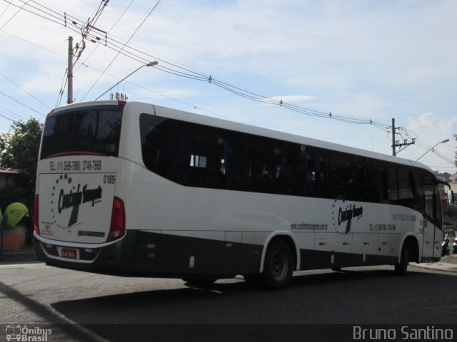 Coutinho Transporte 0189 na cidade de Taboão da Serra, São Paulo, Brasil, por Bruno Santino. Número da foto: #2126206.
