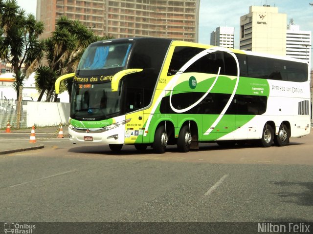 Expresso Princesa dos Campos 6203 na cidade de Curitiba, Paraná, Brasil, por Nilton Félix da Silva. Número da foto: #2126932.