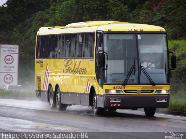 Viação Itapemirim 45289 na cidade de Salvador, Bahia, Brasil, por Felipe Pessoa de Albuquerque. Número da foto: #2126209.