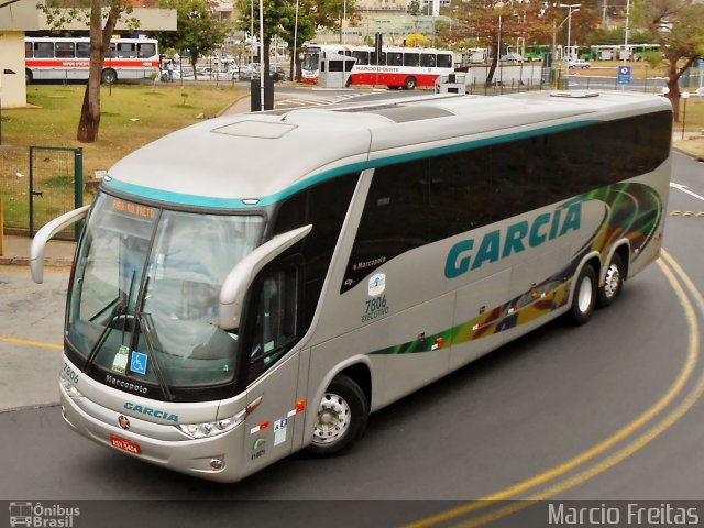 Viação Garcia 7806 na cidade de Ribeirão Preto, São Paulo, Brasil, por Marcio Freitas. Número da foto: #2126860.