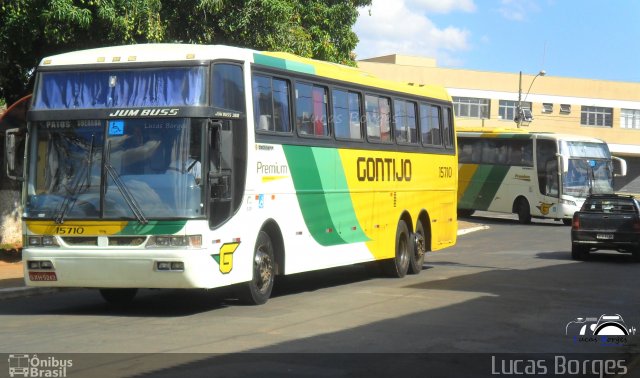 Empresa Gontijo de Transportes 15710 na cidade de Araxá, Minas Gerais, Brasil, por Lucas Borges . ID da foto: 2126373.