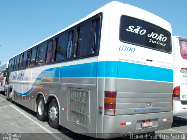 São João Turismo 6100 na cidade de Aparecida, São Paulo, Brasil, por Daniel Santos Sardi. Número da foto: #2125749.