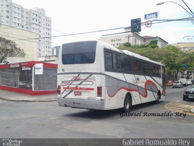 Expresso de Fátima Turismo 5011 na cidade de Poços de Caldas, Minas Gerais, Brasil, por Gabriel Romualdo Rey . Número da foto: #2125966.