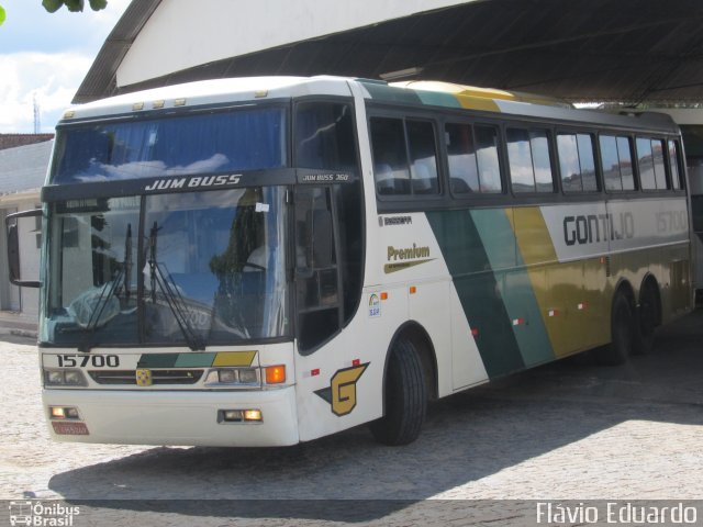 Empresa Gontijo de Transportes 15700 na cidade de Crato, Ceará, Brasil, por Flávio Eduardo. ID da foto: 2126831.