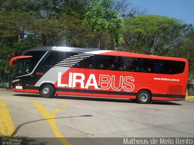 Lirabus 12141 na cidade de São Paulo, São Paulo, Brasil, por Matheus de Melo Bento. Número da foto: #2126340.
