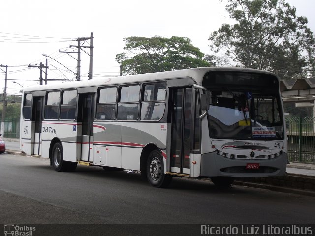 Del Rey Transportes 459 na cidade de Carapicuíba, São Paulo, Brasil, por Ricardo Luiz. Número da foto: #2129206.