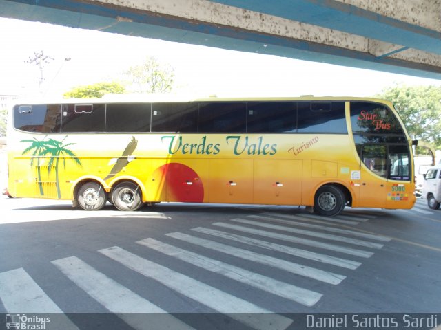 Viação Verdes Vales 5000 na cidade de Aparecida, São Paulo, Brasil, por Daniel Santos Sardi. ID da foto: 2127948.