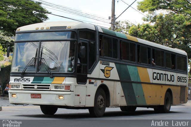 Empresa Gontijo de Transportes 8655 na cidade de Belo Horizonte, Minas Gerais, Brasil, por Andre  Lavor. Número da foto: #2127860.